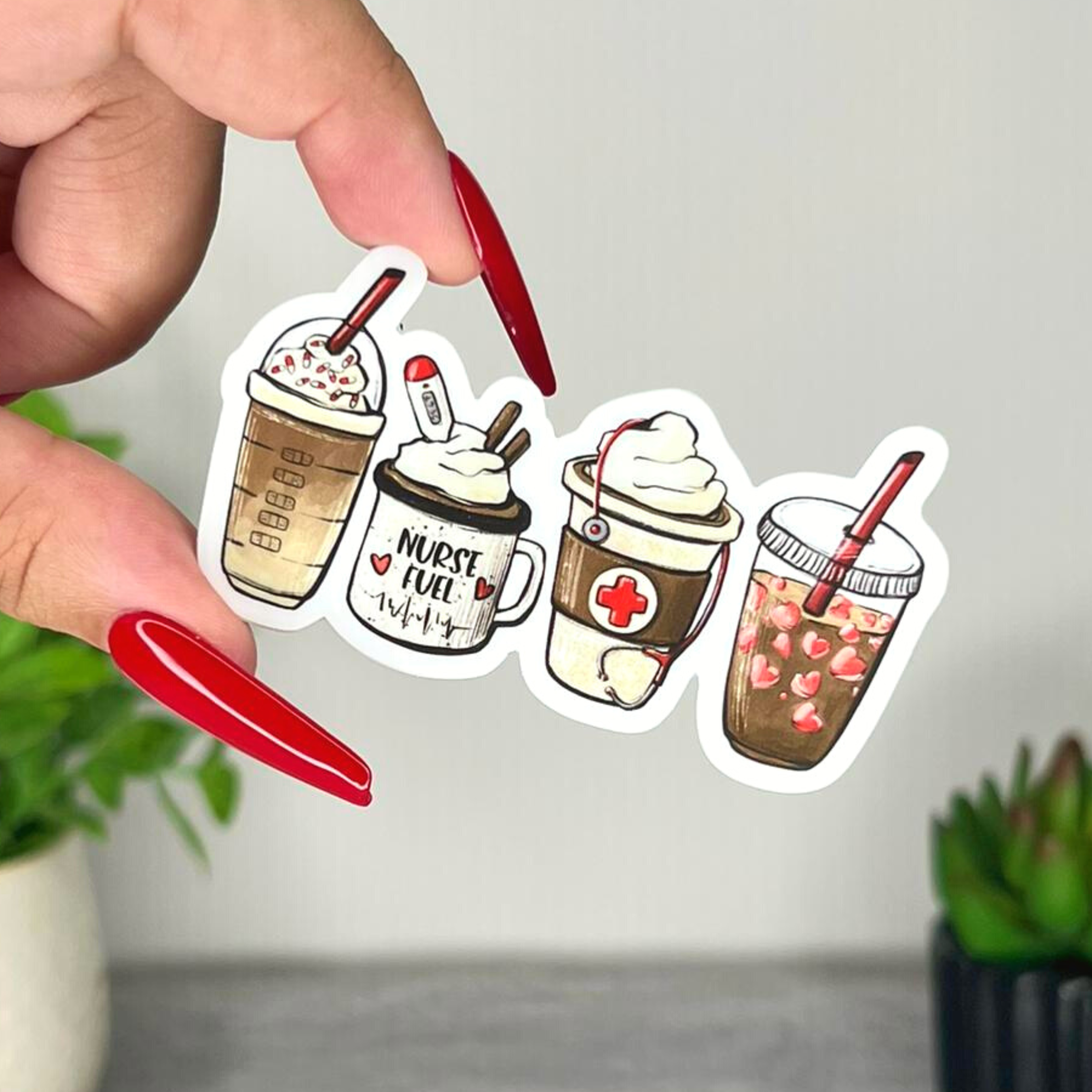Nurse Fuel Coffee Lovers | Sticker