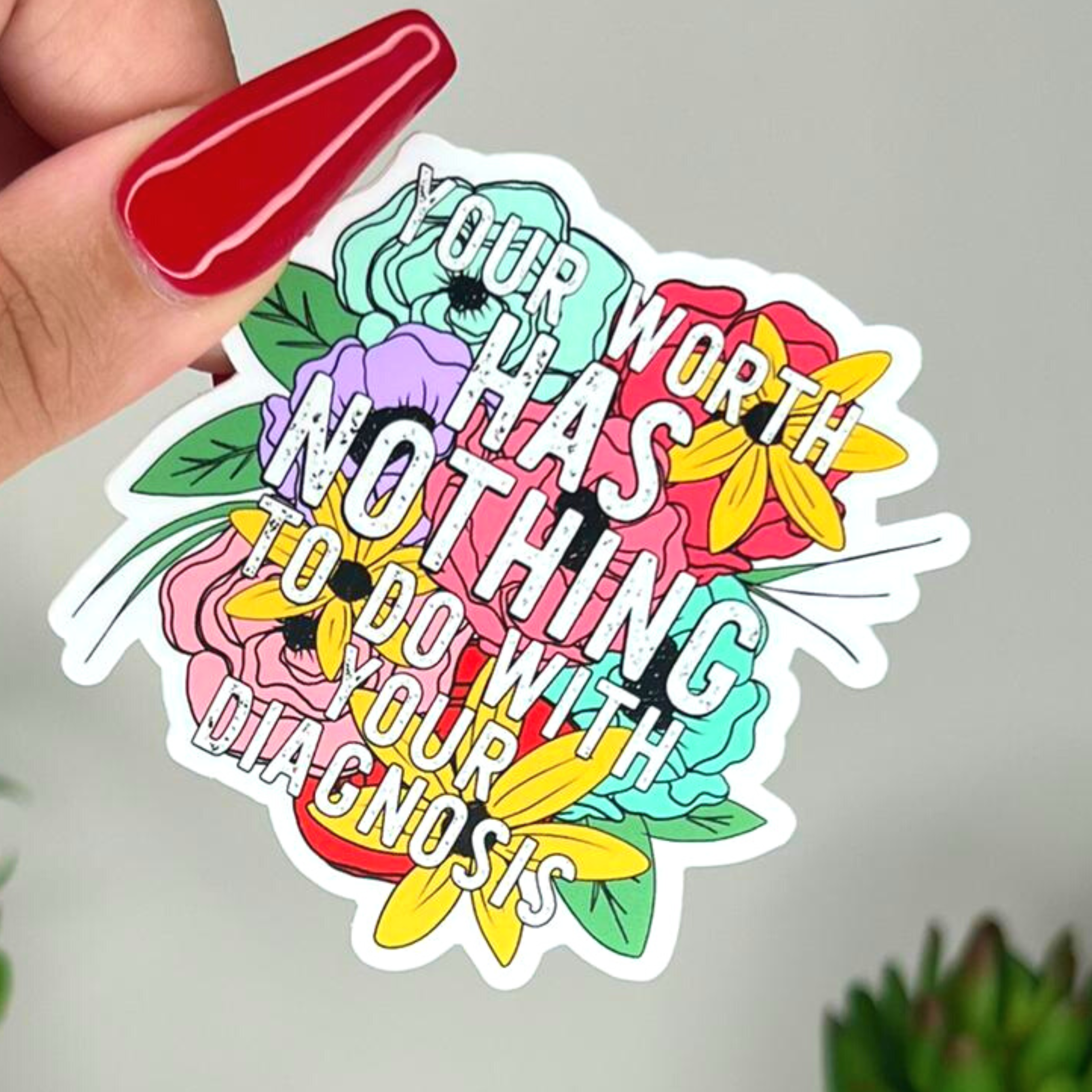 Your diagnosis doesn't define you | Sticker
