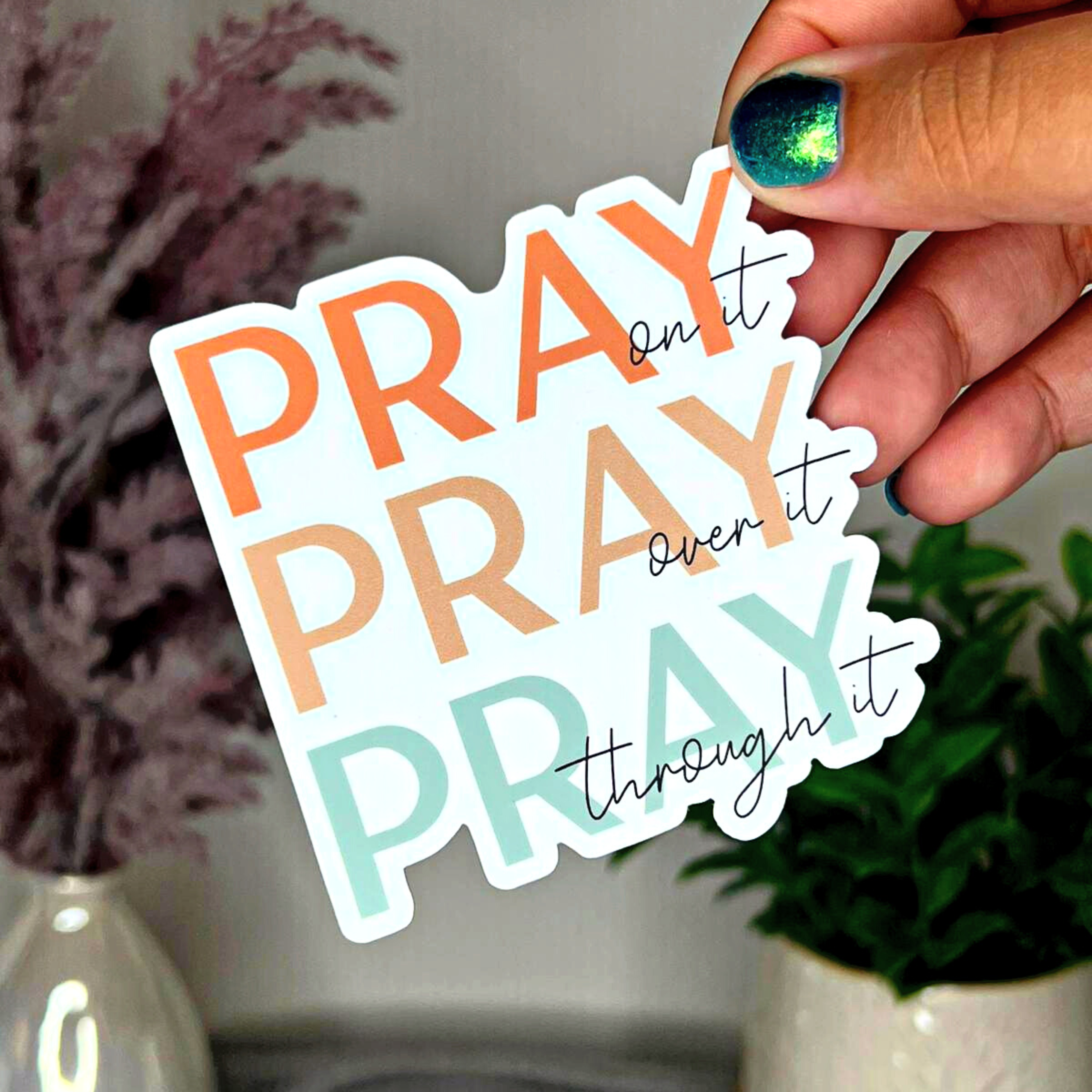 Pray | Sticker
