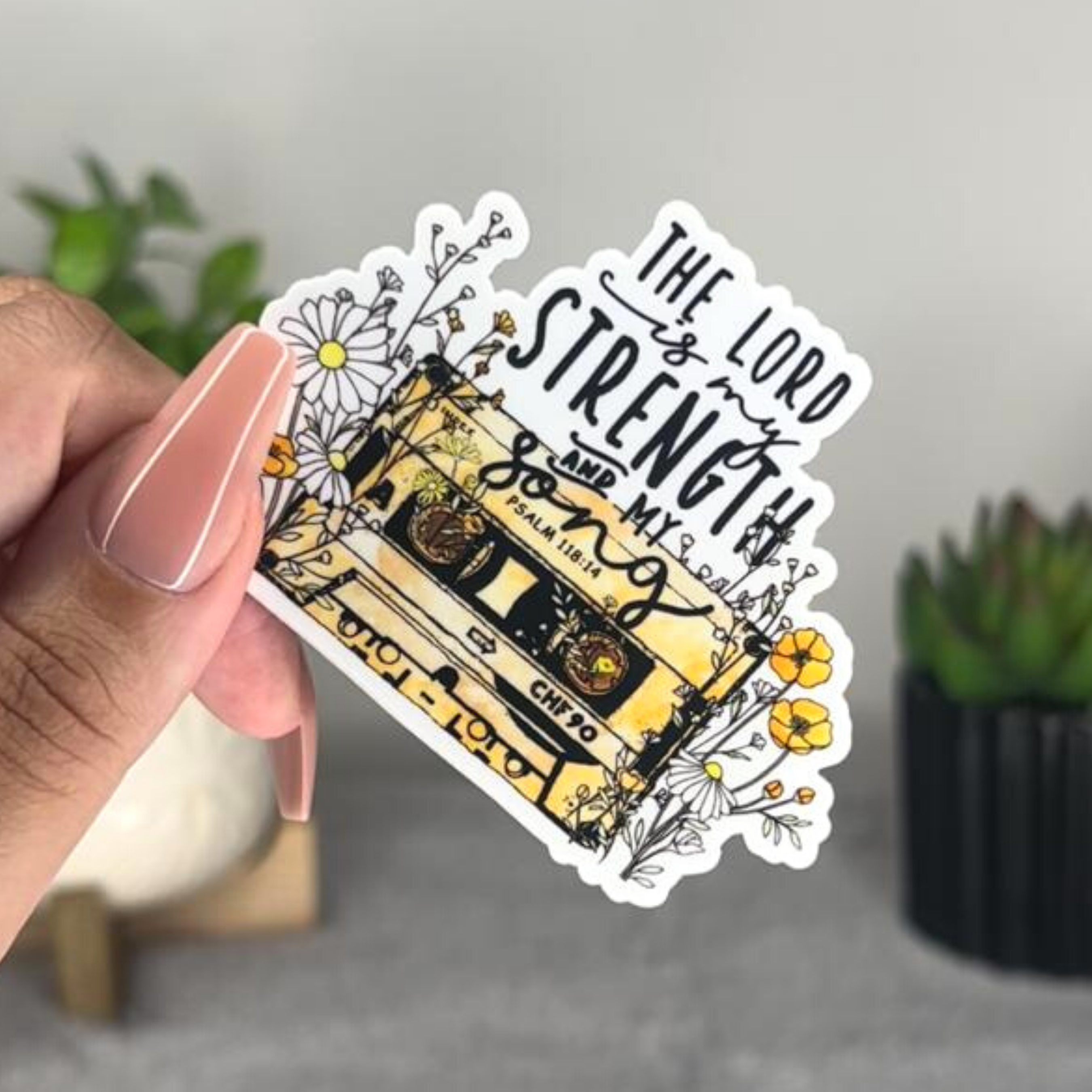 Lord my Strength and my Song | Sticker