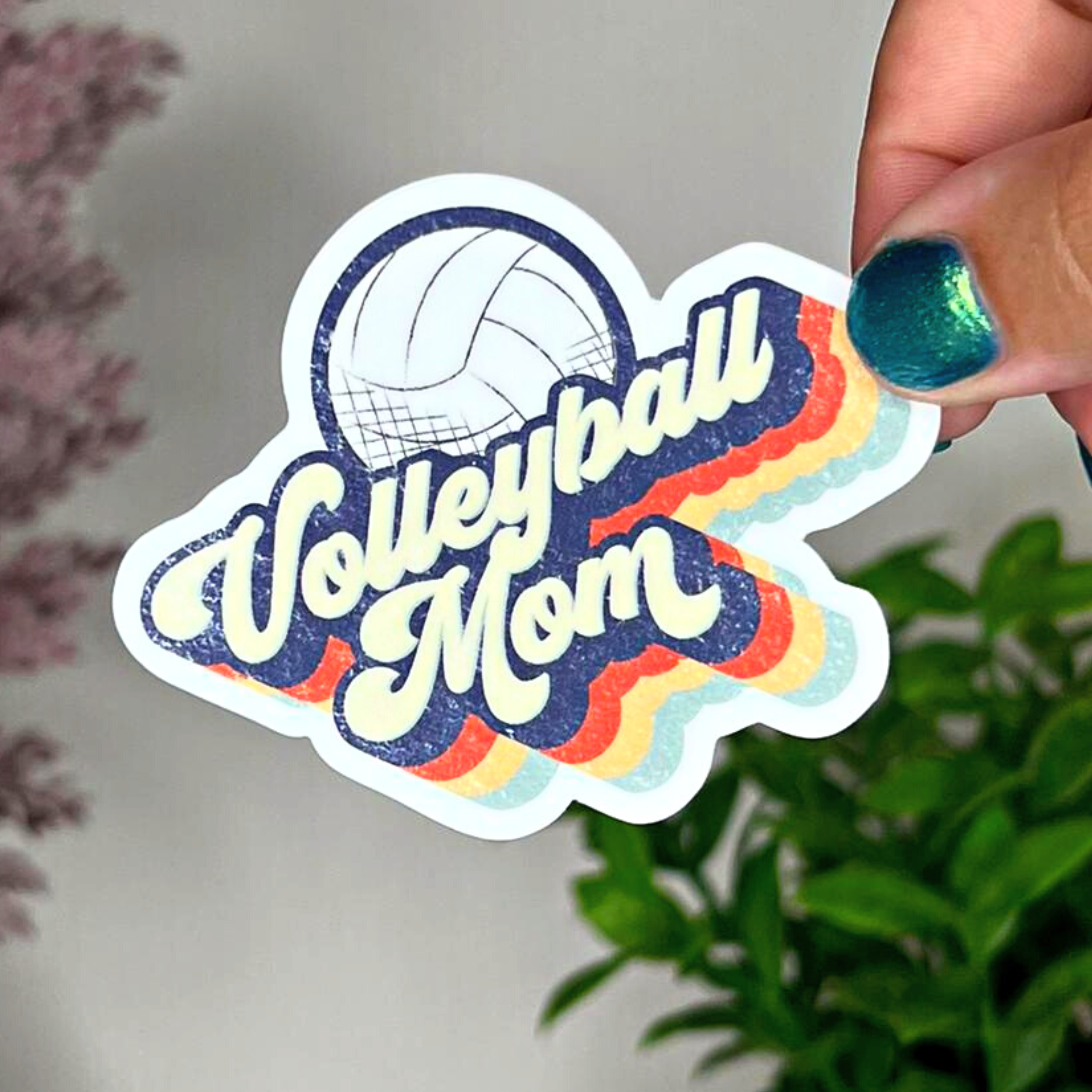 Volleyball Mom | Sticker